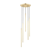 Luster na sajli COLLET 5xG9/40W/230V pr. 30 cm zlatna
