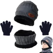 Djecji zimski set - Siva KP21508