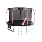 Opružna navlaka za Sport Max 8ft trampolin crno-ružičasta