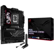 ASUS ROG MAXIMUS Z890 HERO LGA1851 ATX osnovna plošča - Intel Z890, 4xDDR5, 6xM.2, 1xSlimSAS, 4xSATA,5Gb+2.5Gb LAN, WiFi 7, BT, 1xHDMI, 2xTB4 porta (USB Type-C), Aura Sync - 90MB1ID0-M0EAY0