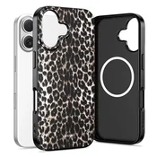 Tech-protect TECH-PROTECT LAMANO MAGSAFE ZAŠČITA TELEFONOV ZA IPHONE 17 Z LEOPARDJIM OKVIRJEM