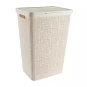 Laundry basket JUTE 58L W44xL35xH60cm