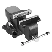 Vrtljivi primež z nakovalom 125mm 67968