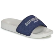 Superdry za ženske. WF310238A Japonke s kristali Luxe bela, mornarska (36/37), Ravna stran, Ni, Priložnostno, Oblačila za plaž