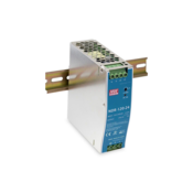 Industrial Power Supply 48V DC, 120W AC-DC, metal case, DIN rail mountable