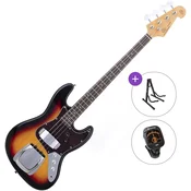 SX SJB62C+ Basic SET 3-Tone Sunburst Električna bas kitara