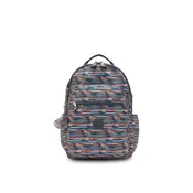 KIPLING Nahrbtnik Seoul cijansko modra/temno modra/mauve/oranžna