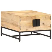 Stolic za kavu 67 x 67 x 45 cm od masivnog drva manga