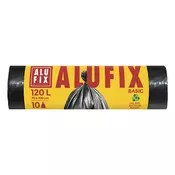 Kanta za smeće ALUFIX 120L 17 mikrona ECO crna 10 komada XMS12010ECONNEW