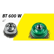 KLINGSPOR K. SKODELICA KRTAČE 65 mm M14 BT600W UKRIVLJENA NERJAVEČA ŽICA