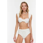 Trendyol Bikini hlačke bela