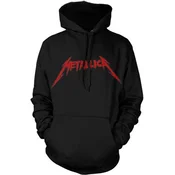 Metallica Kapuco Skull Screaming Red Unisex Black 2XL