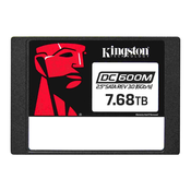KINGSTON KINGSTON SSD 7,68TB DC600M, 2,5, SATA3.0, 560/530 MB/s trdi disk, (20538842)