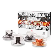 Illy Art Collection 2024 GENESI skodelice za kapučino s krožniki 4 x 160 ml