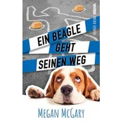 Ein Beagle geht seinen Weg