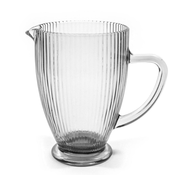 MHOME Vrč z ročajem Esp 1,2l/prozoren/steklo