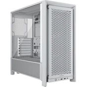 Corsair Okvir 4000D RS kućište, modularno, bijelo (CC-9011313-WW)