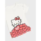Sinsay - Pamučna majica sa printom Hello Kitty - krem