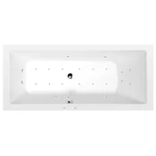 POLYSAN MIMOA Pravokotna Hidromasažna Kad 170x80 cm z Active Hydro-Air Sistemom, Bela