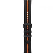 Zapestnica Xiaomi Watch Black Orange usnjena