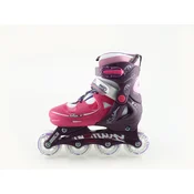 Roleri Vibes Podesive Abec 5-Glamur Boja:Pink Velicina:34-37