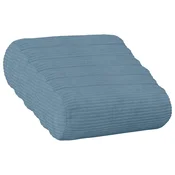 vidaXL Prevleka za blazino 6 pcs HEERLEN Modra O 15 x 40 cm korduroy
