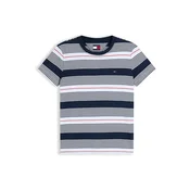 Tommy Jeans Majica ESS mornarska/rdeča/bela