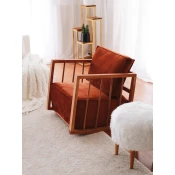 Atelier del Sofa Fotelja Sallanan 71x80x57cm Bordo