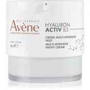 Avene Hyaluron Activ B3 Multi-Intensive Night Cream nočna krema za obraz 40 ml za ženske