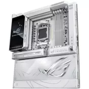 ASUS ROG CROSSHAIR X870E GLACIAL AM5 E-ATX osnovna plošča - AMD X870E, 4xDDR5, 7xM.2, 4xSATA, 2x10Gb LAN, WiFi 7, BT, 2xUSB4 40Gbps porta (USB Type-C), Aura Sync - 90MB1NQ0-M0EAY0