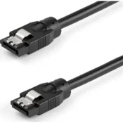 StarTech.com SATRD30CM SATA kabel 0,3 m SATA 7-pin Crno