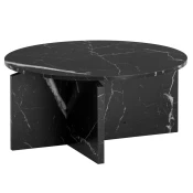 Livetastic Klubska Miza Marble, Videz Marmorja