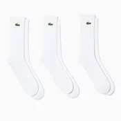 Nogavice Lacoste  Core Performance Socks White  EUR 47-50