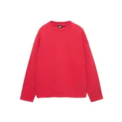 Pull&Bear Majica STWD rdeča/črna