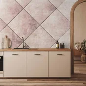 shumee Foto tapeta - Popolni kroji - geometrijski simetrični vzorec ploščic z vzorcem