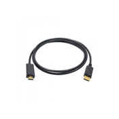 Akyga AK-AV-05 video cable adapter 1.8 m HDMI Type A (Standard) DisplayPort Black,Gold