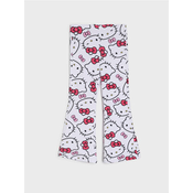 Sinsay - Flare pantalone Hello Kitty - pastelno roze