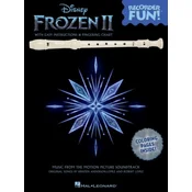 Frozen 2 - Recorder Fun! Songbook with Easy Instructions, Song Arrangements, and Coloring Pages
