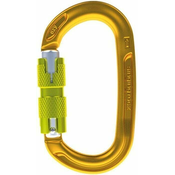 Singing Rock Oxy Twist Lock Oval Carabiner Gold