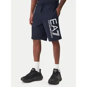 EA7 Emporio Armani Športne kratke hlače 7M001414 AF22266 UB102 Mornarsko modra Regular Fit