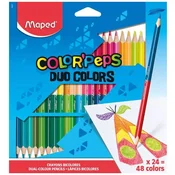 MAPED bojice COLOR PEPs DUO 24/48 M829602
