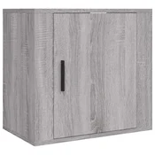 Vidaxl Stenska nočna omarica siva sonoma 50x30x47 cm