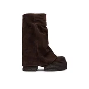 AGL Škornji Lowboot Fergus D783508PGK Temno zelena
