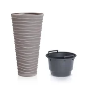 Prosperplast Saksija Sand Slim A400, Moka
