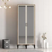 Hanah Home Garderober Kumsal RR, 80x201.4 cm, Krem
