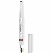 DIOR Diorshow Kabuki Brow Styler olovka za obrve sa cetkicom nijansa 03 Brown 0,29 g