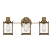 Elstead Lighting Elstead Quoizel Riggs Stenska svetilka iz preperele medenine, IP44, (22099396)