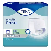 TENA PANTS SUPER GACICE ZA INKONTINENCIJU ZA ŽENE I MUŠKARCE VELICINA M A12