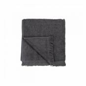 Temno siva bombažna brisača 50x100 cm FRINO - Blomus