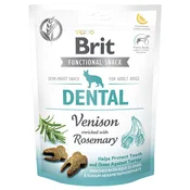 Brit Care Dog Functional Dental Snack jelen - Varčno pakiranje: 3 x 150 g